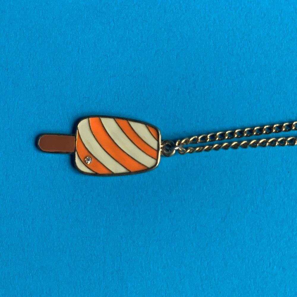 VINTAGE ICE CREAM CHARM NECKLACE